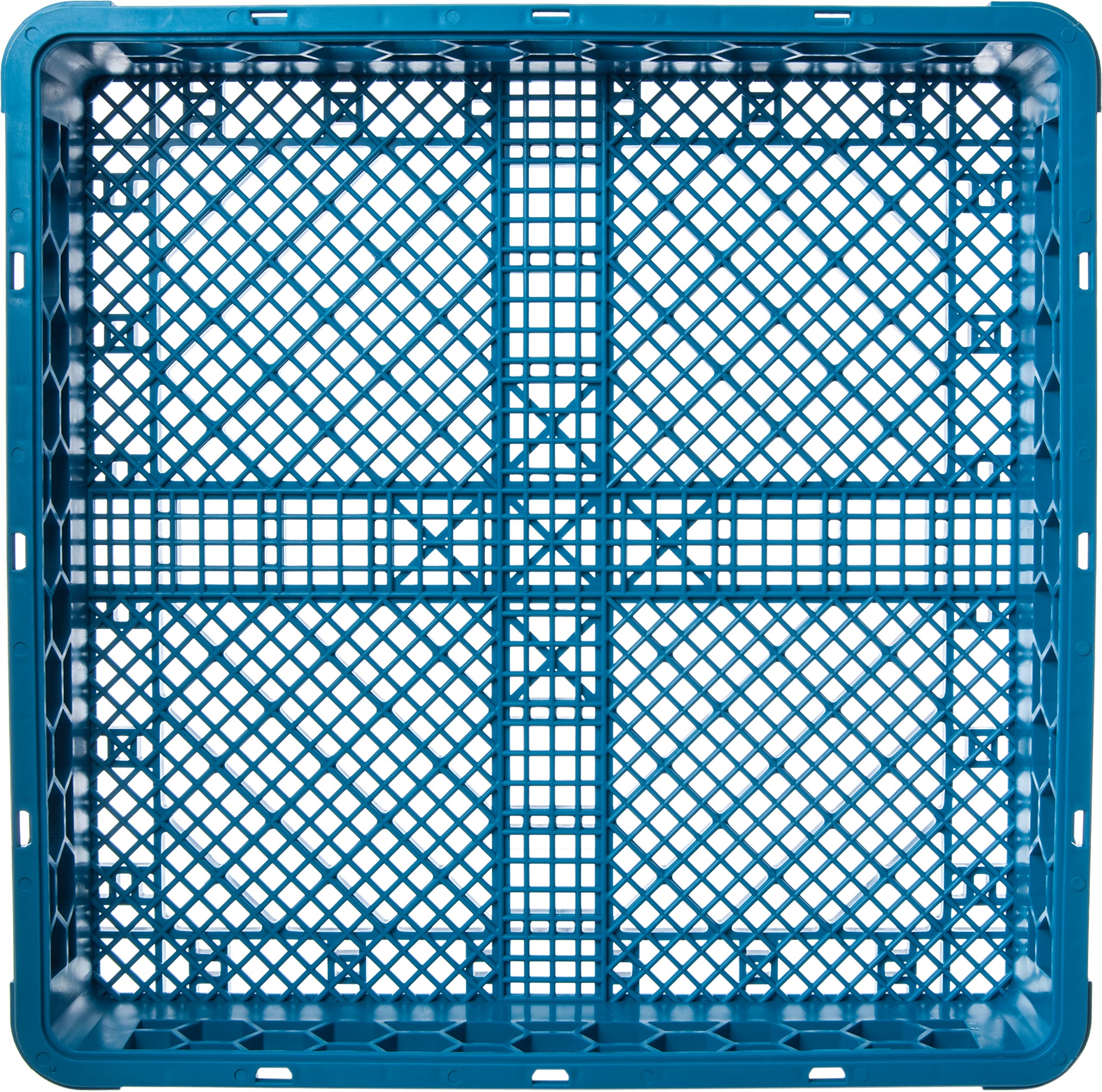 Carlisle RF14 OptiClean Dishwasher Combination/Flatware Racks, Set of 6 (18 1/4-Inch, Polypropylene, Carlisle Blue, NSF)