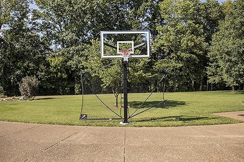 Miniatura 30 de Goalrilla Protector de baloncesto para patio, sistema de red defensiva fácil de plegar que se instala rápidamente en cualquier aro de baloncesto de