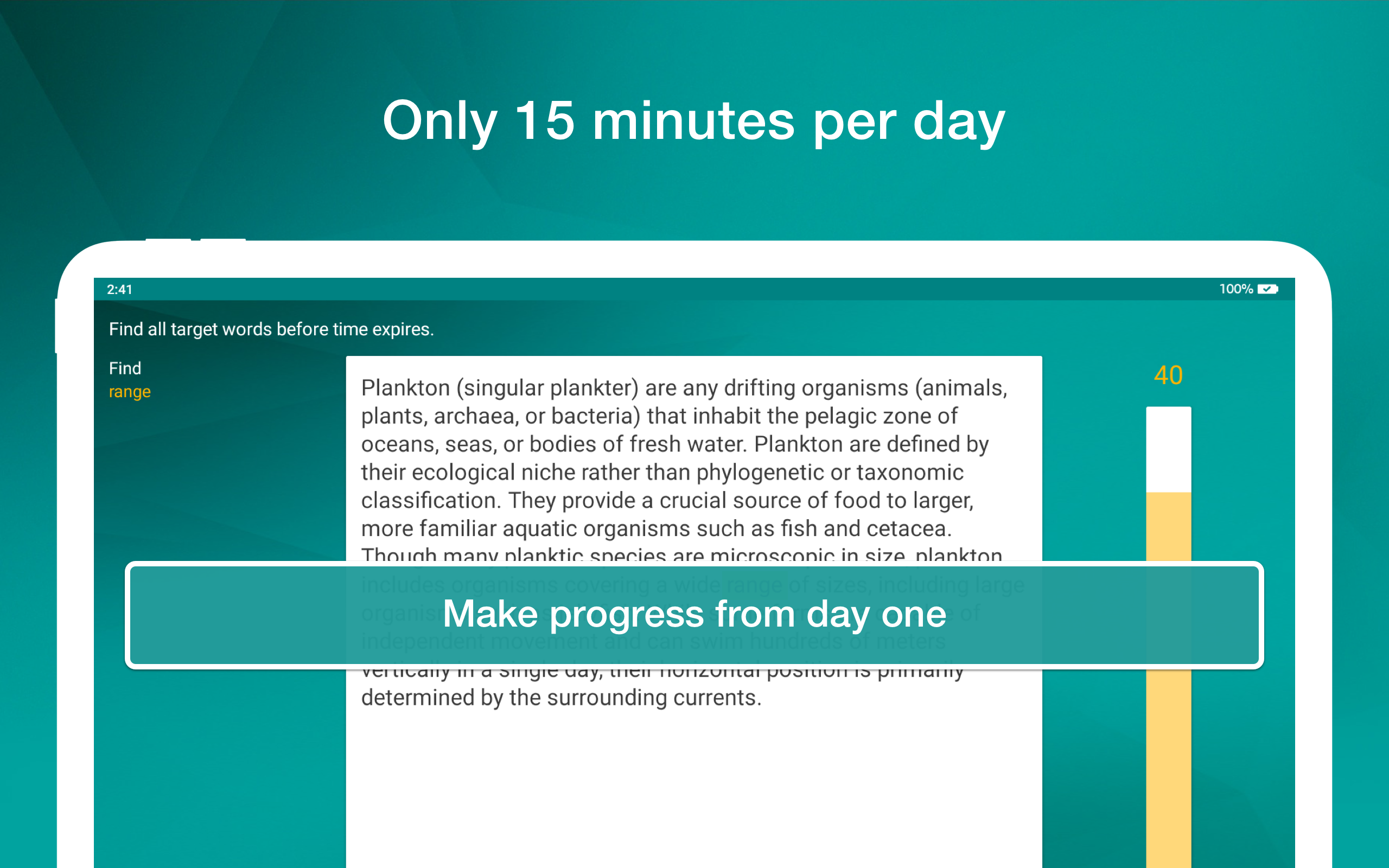 Reading Trainer - App on Amazon Appstore