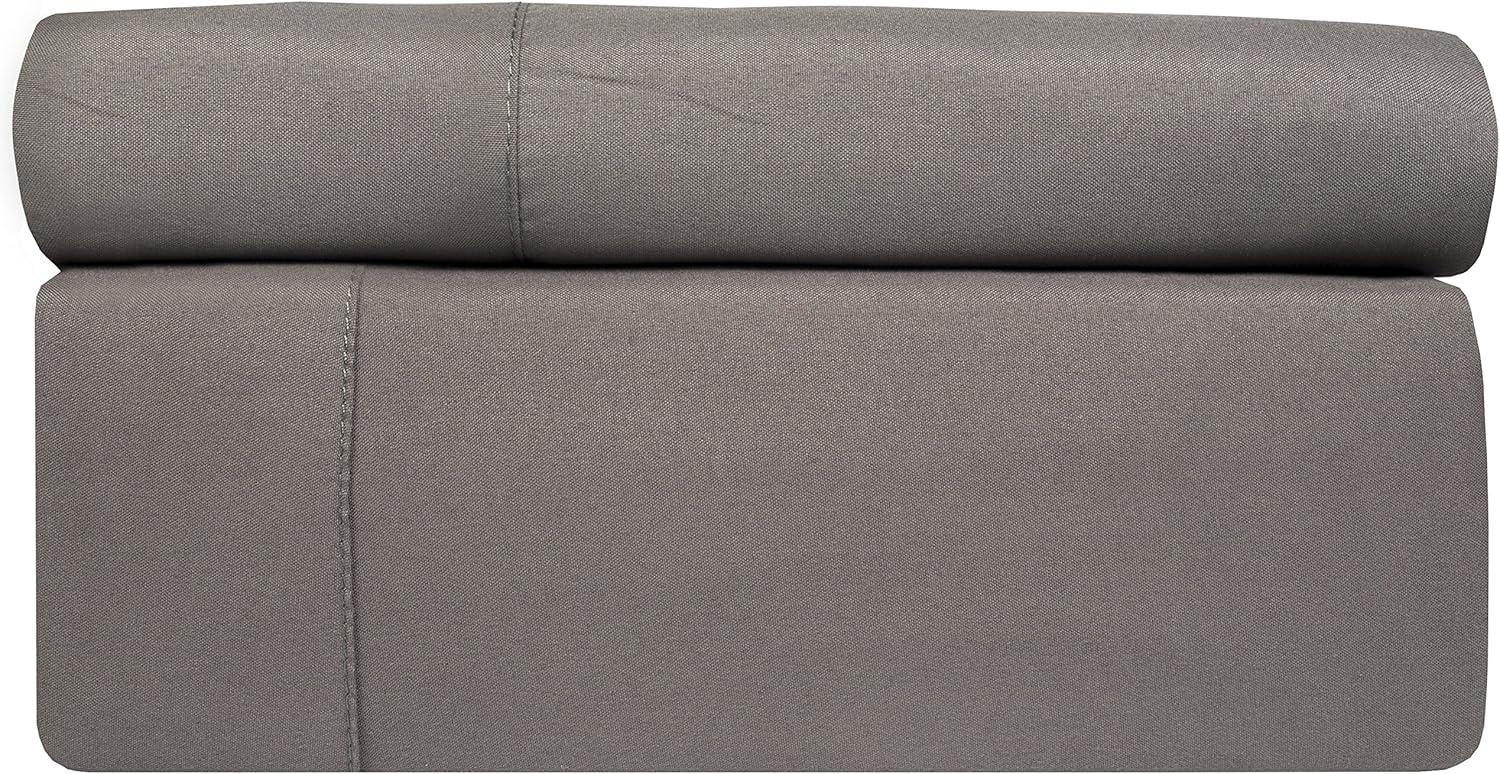 # 1 1800 Series 6 Piece Bed Sheet Set with Deep Pocket-Luxury, Soft, Comfort, Hypoallergenic-Same Price with 2 Extra Pillowcases-Queen, Gray