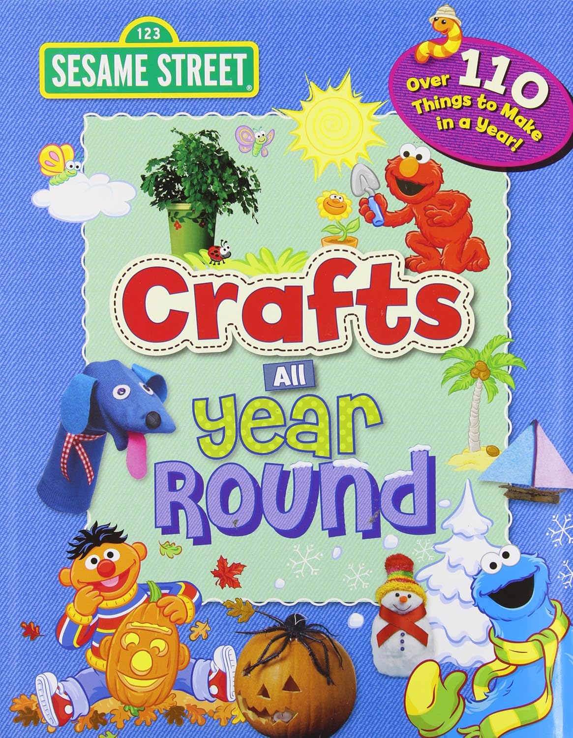 Sesame Street Crafts All Year Round: Parragon Books Ltd.: 9781407538075 ...