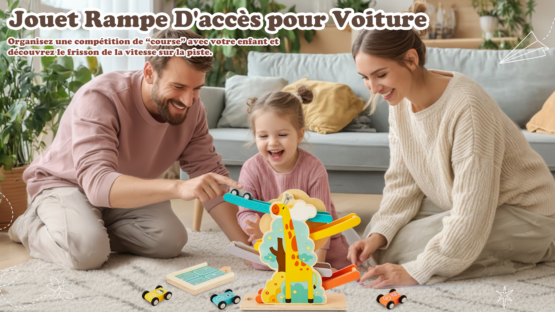 RAMPE DE VOITURE Bois Jouet, Garage Rampe Petite Circuit Jeu de Course Voiture EUR 47,99 - FR RAMPE DE VOITURE Bois Jouet, Garage Rampe Petite Circuit Jeu de Course Voiture EUR 47,99 - FR