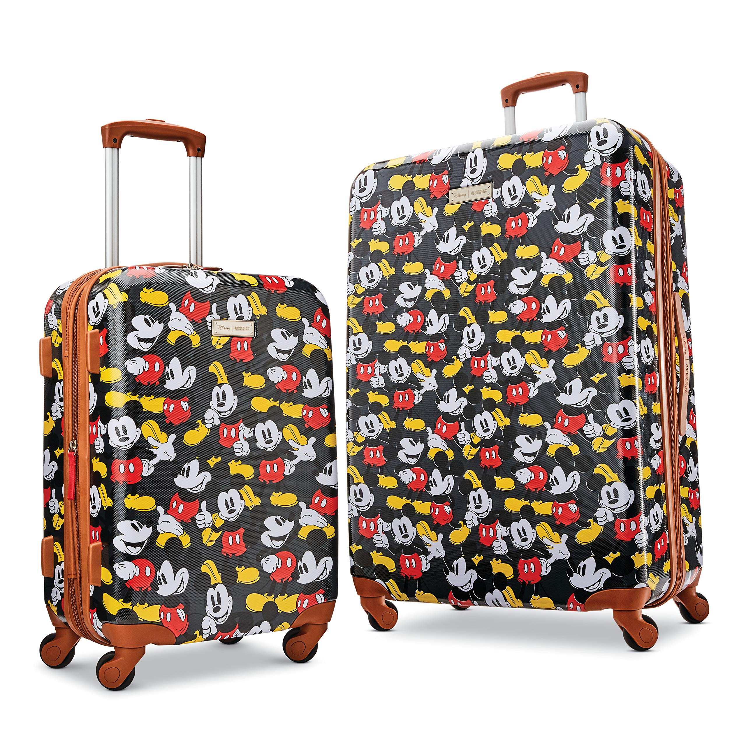 American Tourister Disney Hardside Luggage with Spinner Wheels, Mickey