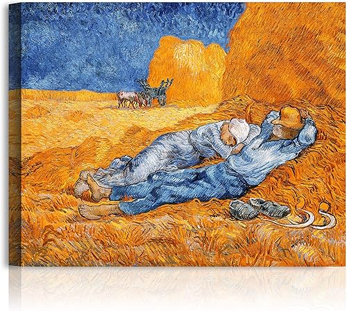 Miniatura 875 de A&T ARTWORK The Starry Night de Vincent Van Gogh. Tamaño del marco: 36 x 30 pulgadas, tamaño de la imagen: 30 x 24 pulgadas, reproducciones clásicas