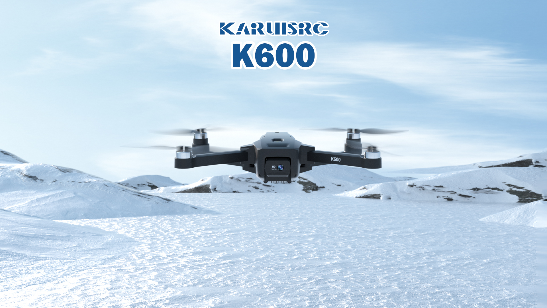 K600 GPS Drone avec Caméra 4K, télécommande avec UHD écran, Drone