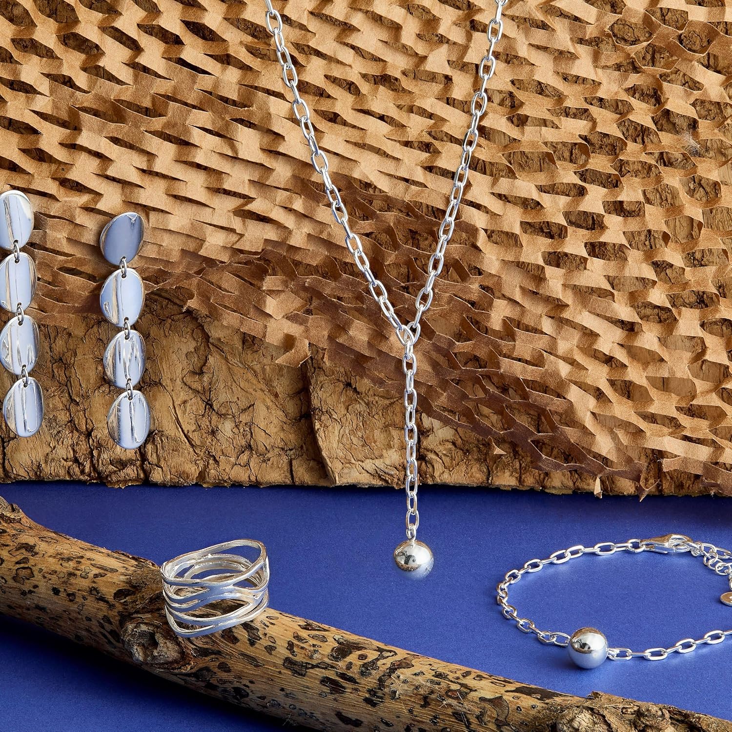 Silpada 'Demure and Mindful' Sterling Silver Lariat Necklace, 16" + 2" - Image 7