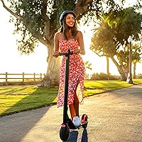 Vista 11 de Segway Ninebot Electric Kick Scooter E2E2 Plus, Up to 15.5 Mi Range, 12.4 and 15.5 MPH Max. Speed, wt 8.1-Inch Tires, Cruise Control - Electric