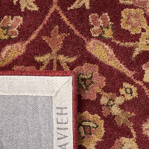 Miniatura 49 de SAFAVIEH Antiquity Collection AT51C - Alfombra de pasillo de lana tradicional oriental prémium hecha a mano, 2 pies 3 pulgadas x 8 pies