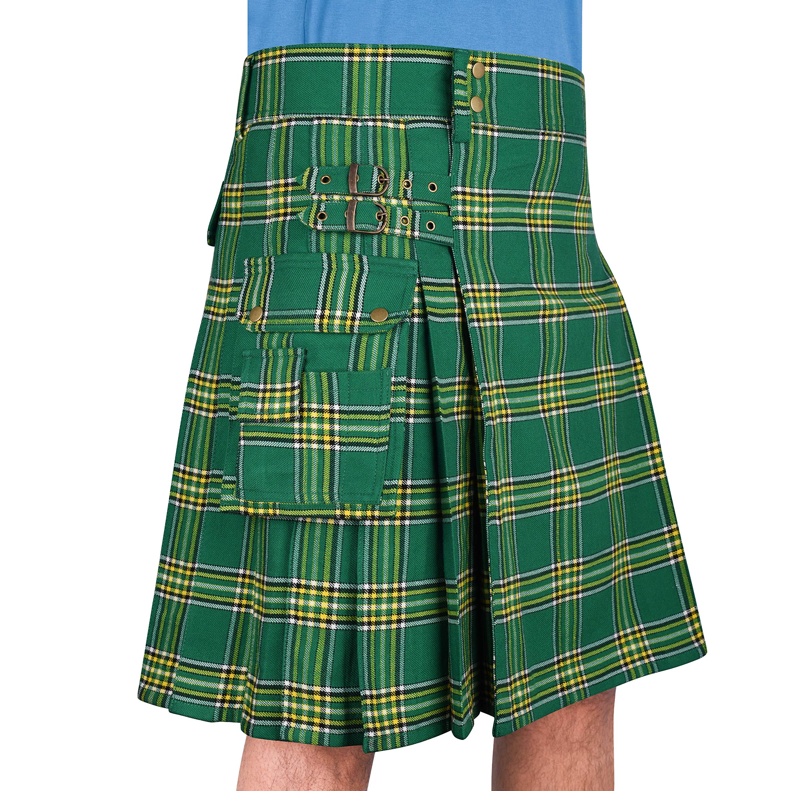 DSS KILTS- Men's Heavy Tartan Utility Kilt-Kilt for Men