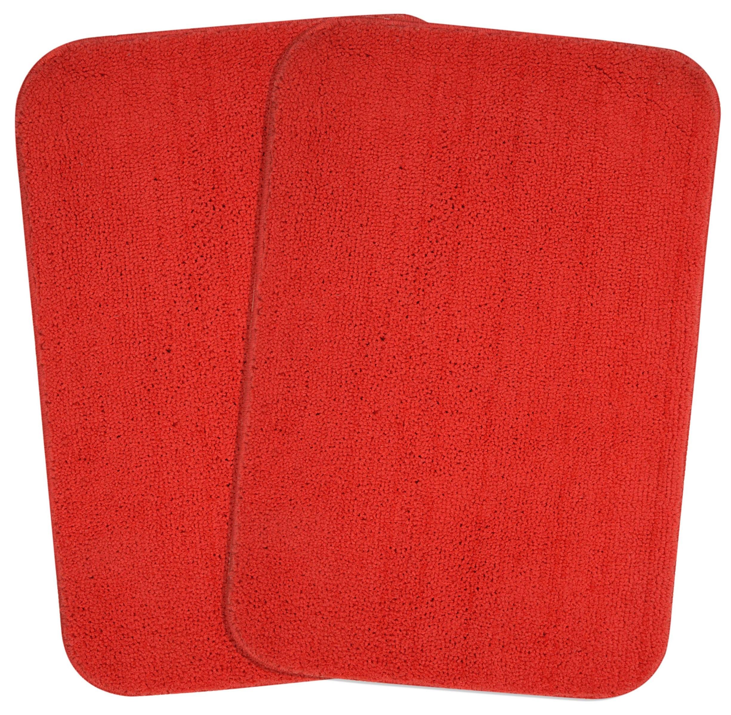 SARAL HOME EASY LIVING Saral Home Microfiber Anti-Skid Rectangular Bath Mat Pack Of 2 (Red, 40X60 Cm) (B074XSNFDP) Amazon Price History, Amazon Price Tracker