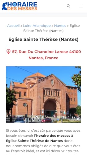 Mass times in France