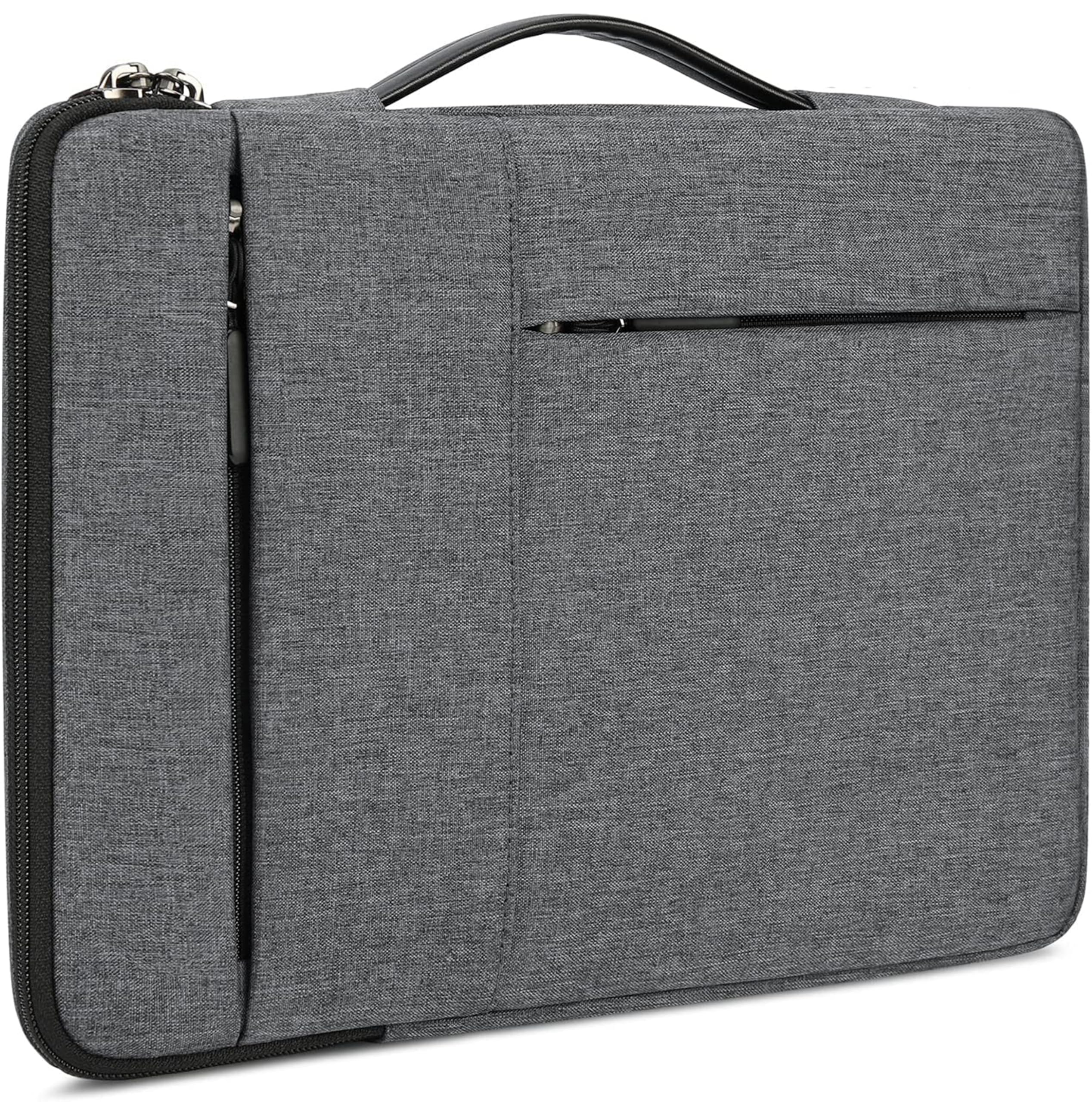 Cherryland Laptop Case, 15.6 inch Laptop Bag Laptop Sleeve Water Resistant Durable Computer Case Laptop Carrying Case Compatible for Lenovo,HP,Dell,Asus Notebook,Gifts for Men Women(Grey) (B0CW1RB26H) Amazon Price History, Amazon Price Tracker
