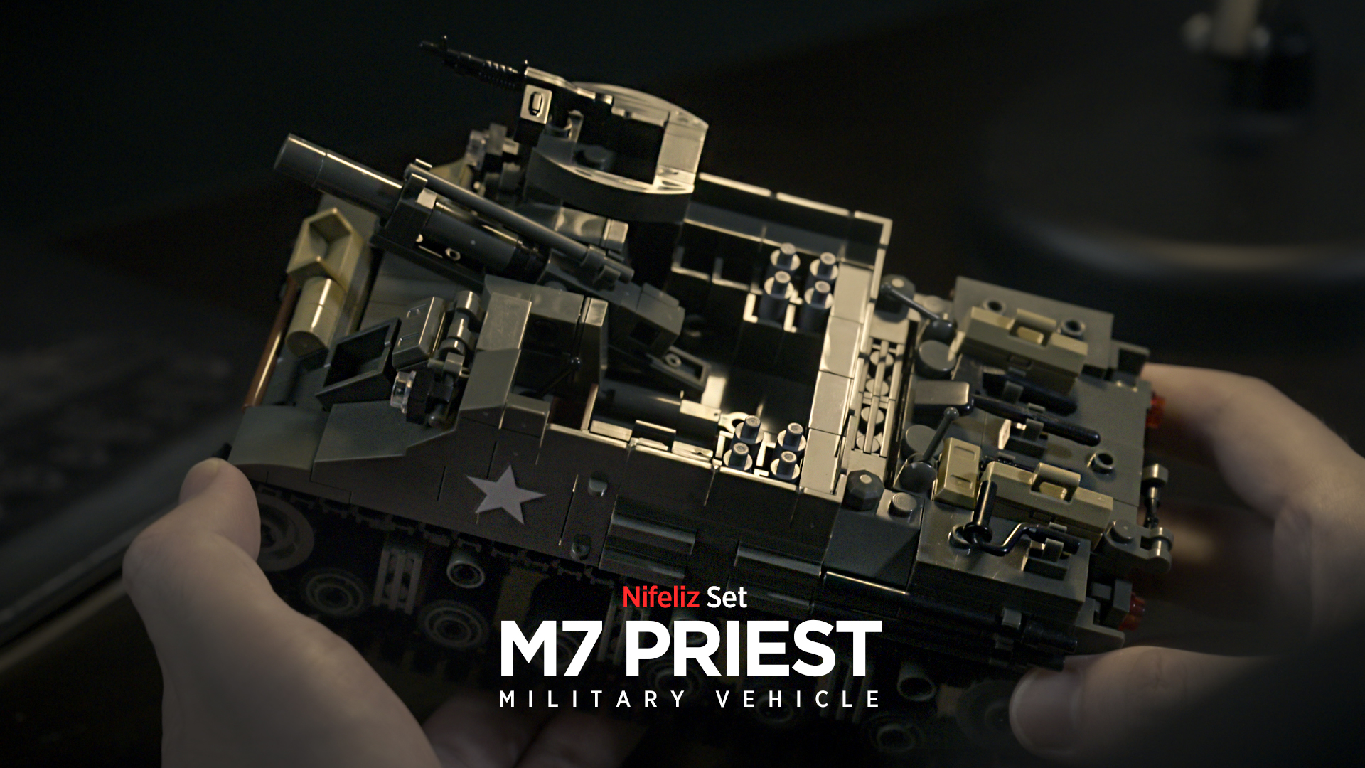 Amazon.com: Nifeliz Military M7 Priest Tank Model Building Set