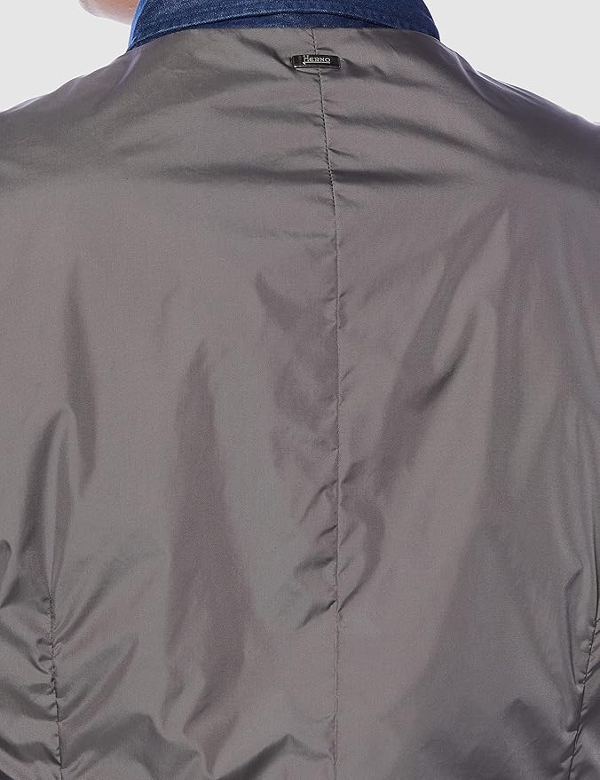 Amazon | [ヘルノ] ダウンベスト PI0334U メンズ D.GREY+D.GREY