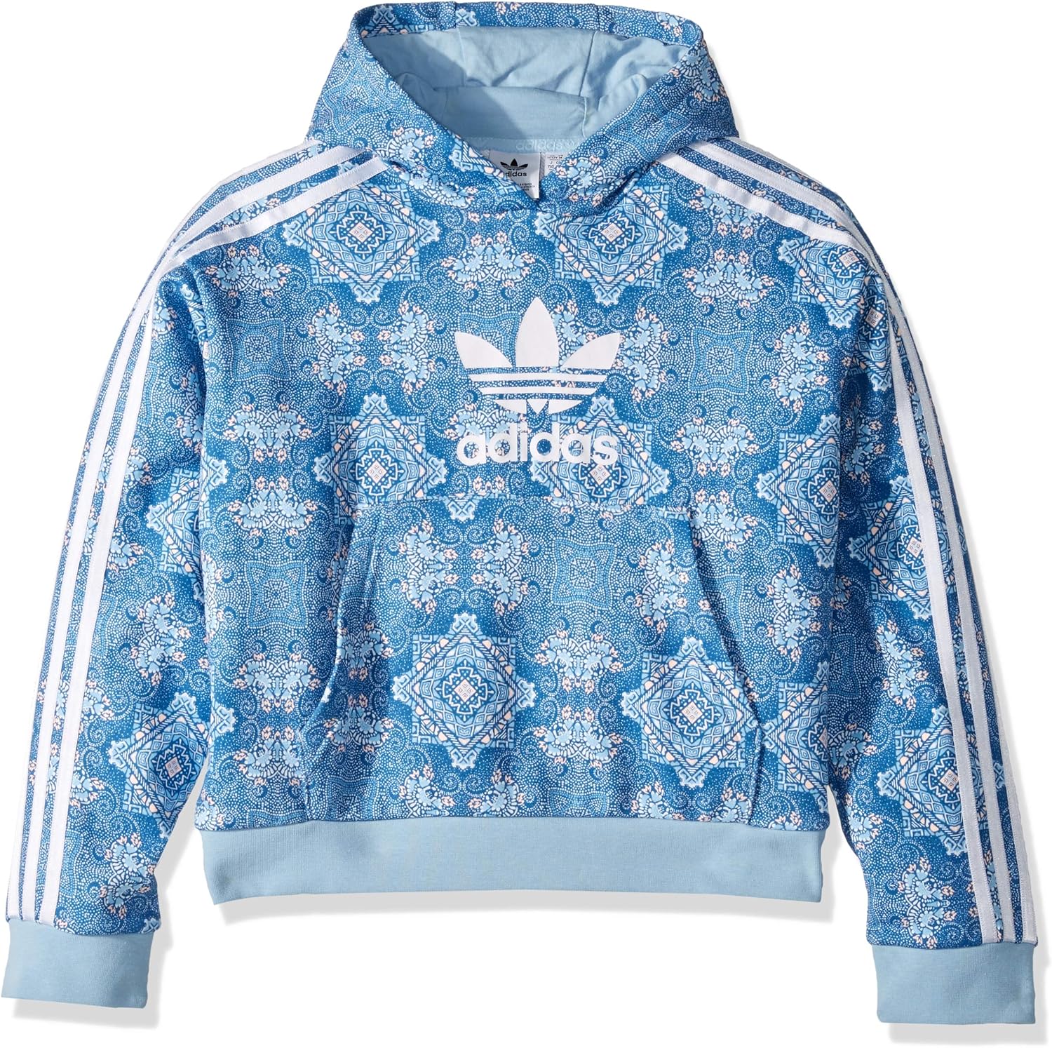 girls adidas crop hoodie