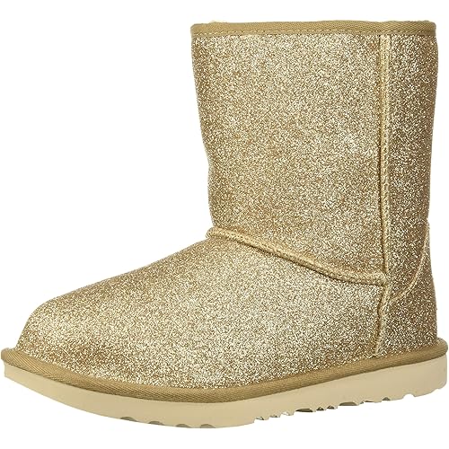 UGG Unisex-Child T Classic Ii Metallic Glitter Fashion Boot