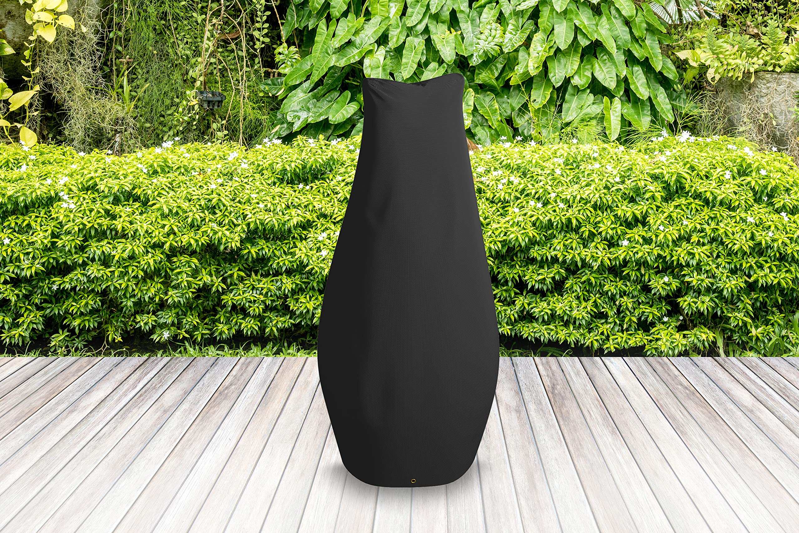 Bosmere Protector 5000 | Large Chimenea Cover | H 122cm W 61cm | 100% Waterproof, UV Protected, Heavy Duty 600D | 5 Year Guarantee | MB755