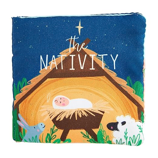 Mud Pie Kids Nativity Plush with Book
