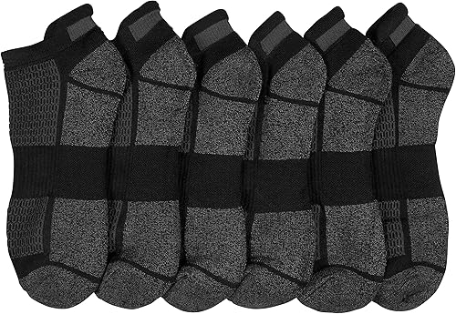 Miniatura 3 de Sof Sole Men's Bamboo Cushioned No-Show Athletic Socks