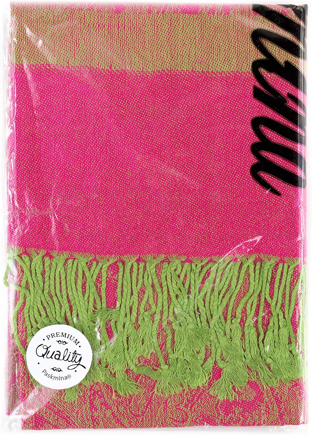 PASKMLNA Paisley Jacquard Pashmina Shawl Wrap Scarf Stole - Image 7