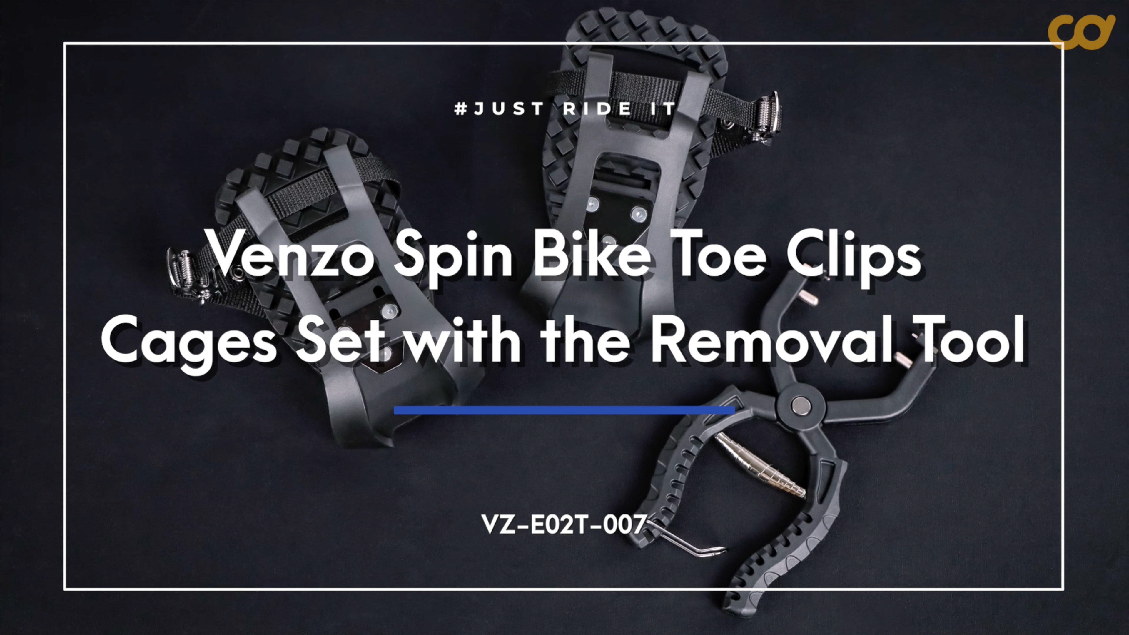 Amazon.com : Venzo Bike Bicycle Toe Clips Cage Indoor Exercise