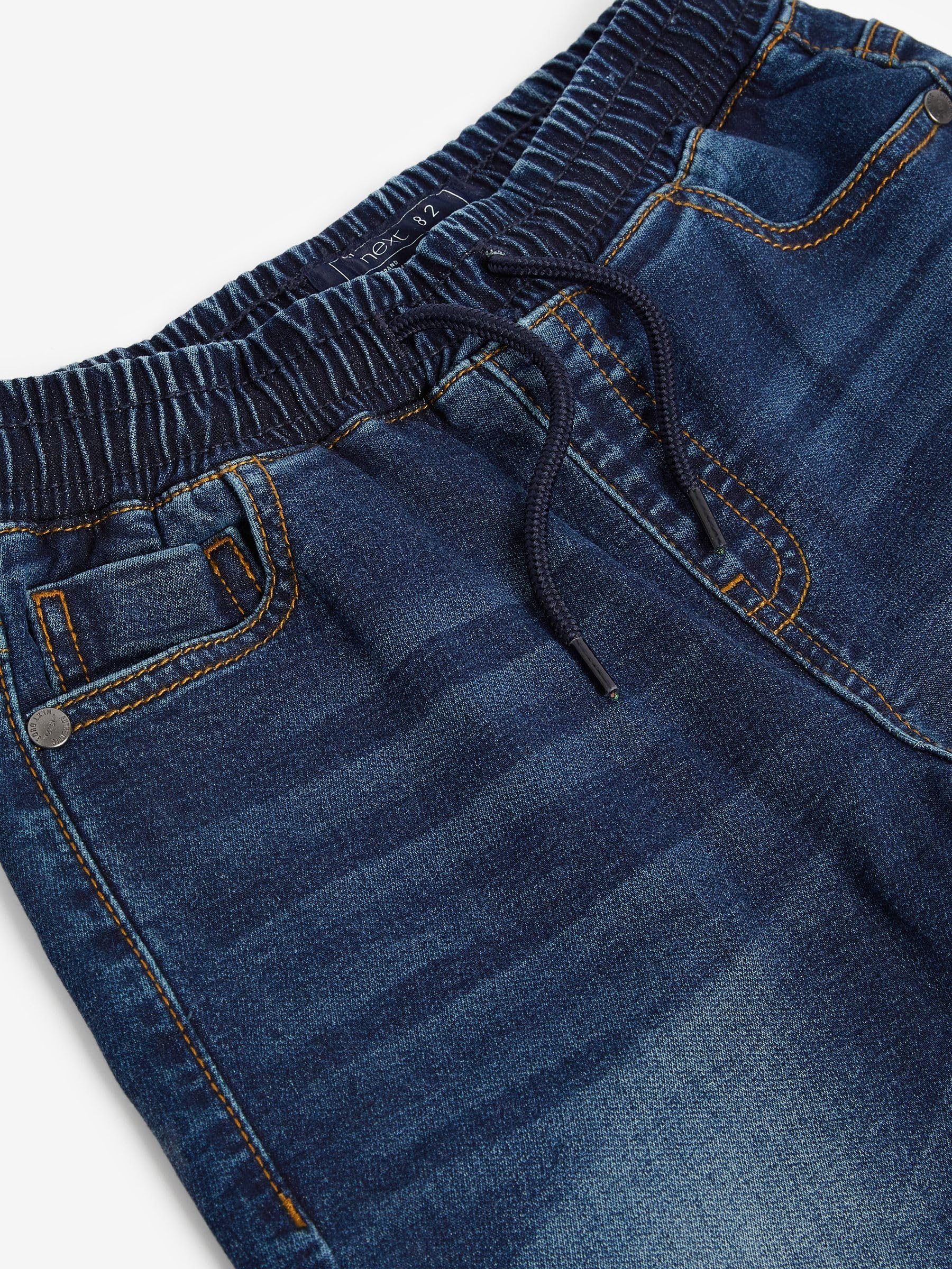 NEXT Ragazzo Jeans Elasticizzati con Elastico in Vita e vestibilità Regular