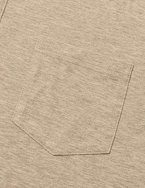 TARAINYA Polo Homme Coton Manches Courtes avec Poche Confortable Doux Tee-Shirt Été - 2