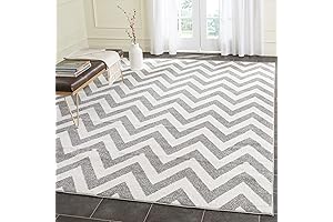 SAFAVIEH Amherst Collection Chevron Accent Rug