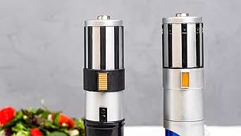Star Wars Lightsaber Electric Salt & Pepper Mill Grinder Set