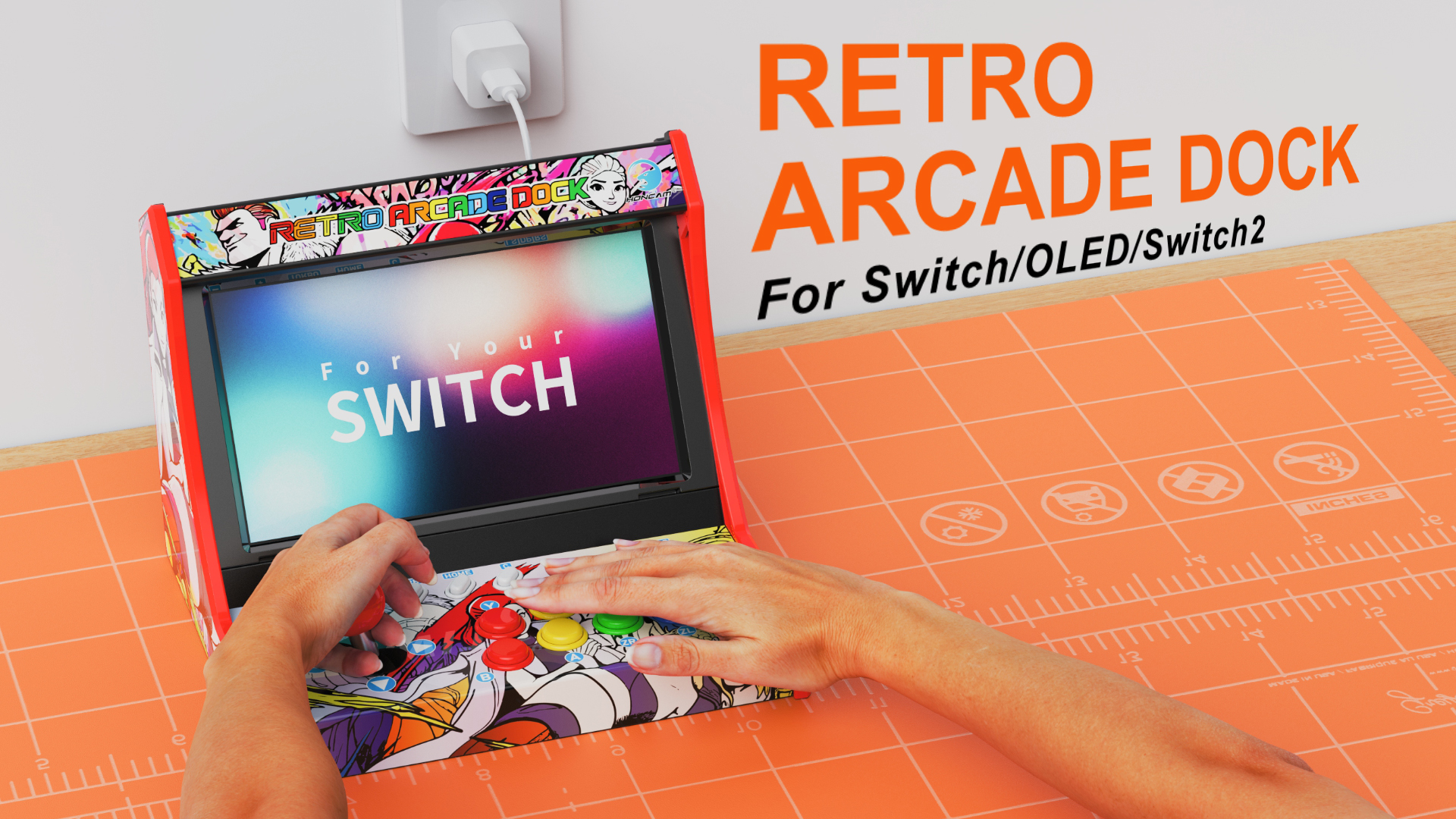 Amazon.com: Retro Arcade Machine for Switch/OLED/Switch 2 with