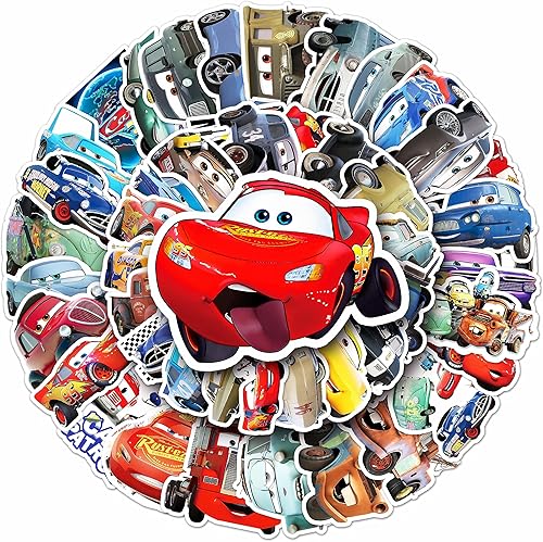 50 calcomanías de automóvil, calcomanías de automóvil para niños, calcomanías de automóvil de anime, calcomanías de automóvil para niños,