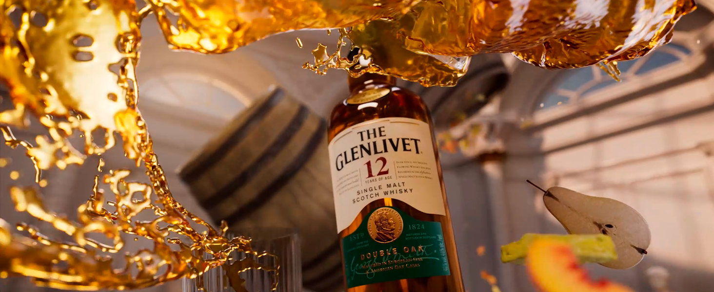 The Glenlivet Scotch Whisky The Glenlivet 15 Anos Single Malt