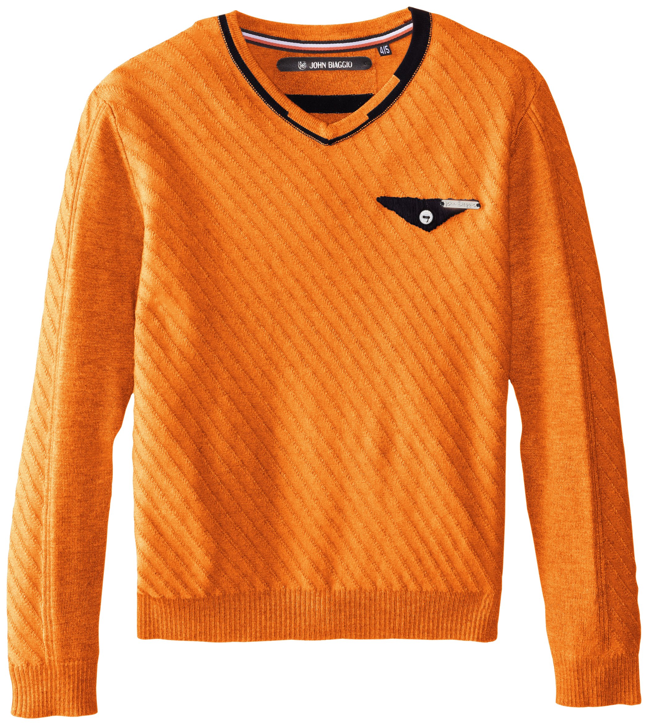 John BiaggioLittle Boys' Little Boys V-Neck Cruiser Sweater