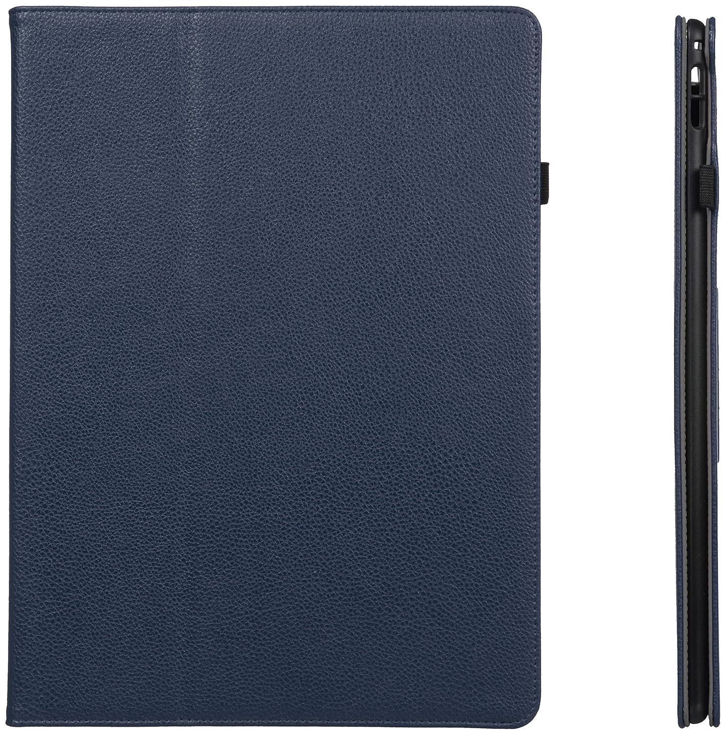 AmazonBasics iPad Pro PU Leather Case with Auto Wake/Sleep Cover, Navy