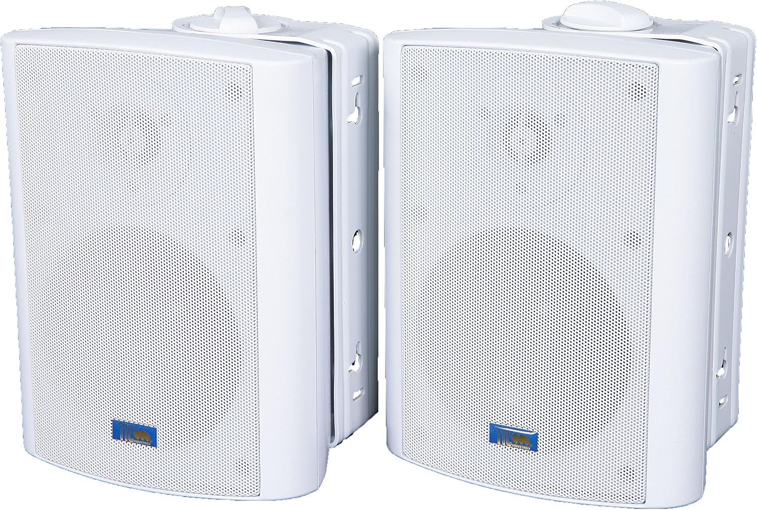 Flash Deals - 70% OFF TIC ASP60-W 5 Outdoor Weather-Resistant Patio Speakers with 70v Switch (Pair) - White Limited Stock TIC ASP60-W 5 Outdoor Weather-Resistant Patio Speakers with 70v Switch (Pair) - White