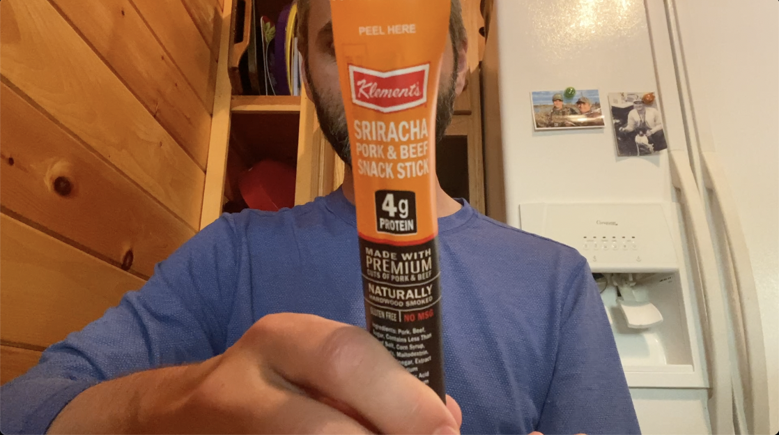 Taste Test Spicy Sriracha Pork & Beef Meat Snack Sticks