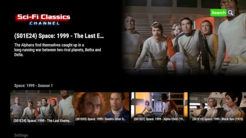 Sci-Fi Classics Channel – vue 5