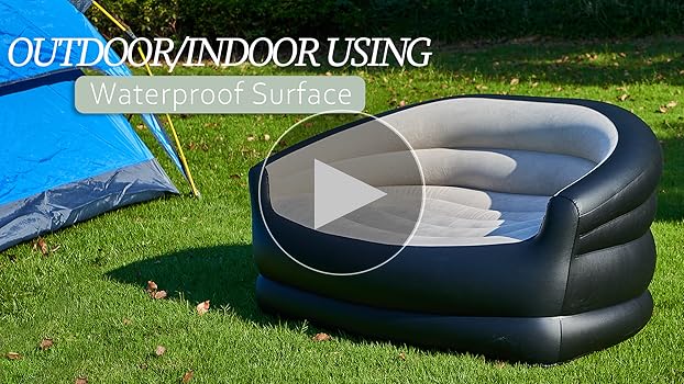 Amazon.com : DIMAR GARDEN Inflatable Couch Outdoor Air Sofa