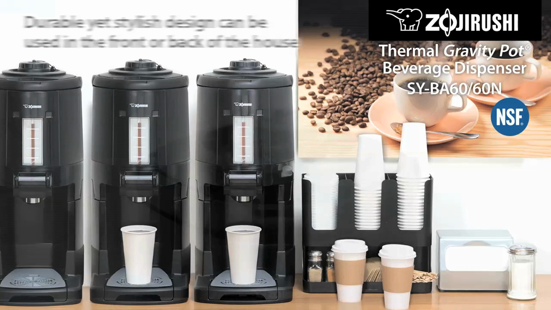 Amazon.com | SY-BA60 Thermal Gravity Pot Beverage Dispenser (1.5