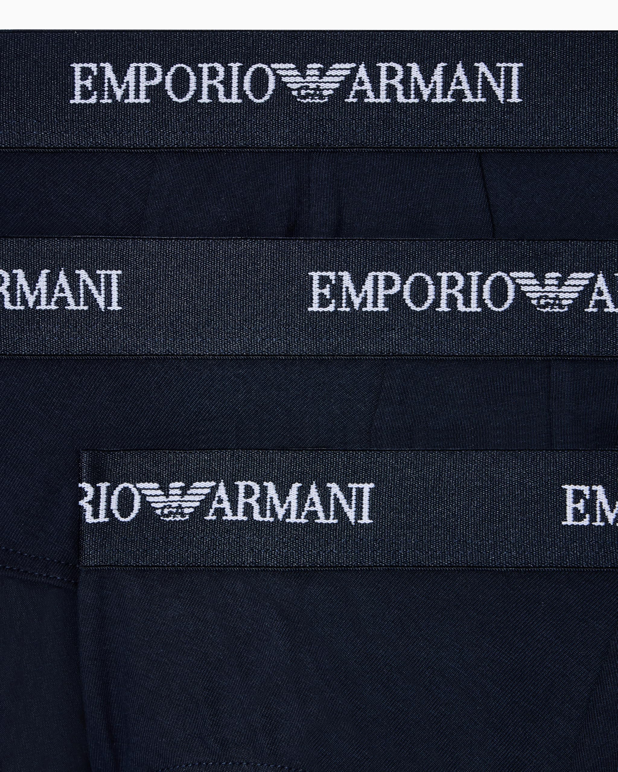 Emporio Armani 3-Pack Brief Ropa Interior Hombre (Pack de 3)