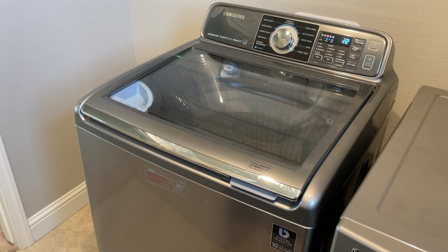 家電 AQUA Washing Machine Clear Glass Top 3D Active Wash Watch Honest Review of the SAMSUNG Active WaterJet Washer on