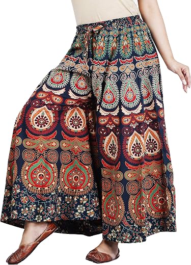G for Girl Women's Regular Fit Palazzo Pants