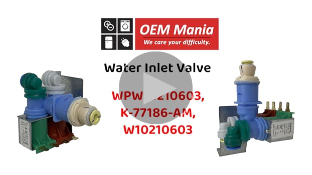 Amazon.com: [W10210603 Valve OEM Mania] W10210603 WPW10210603 NEW  