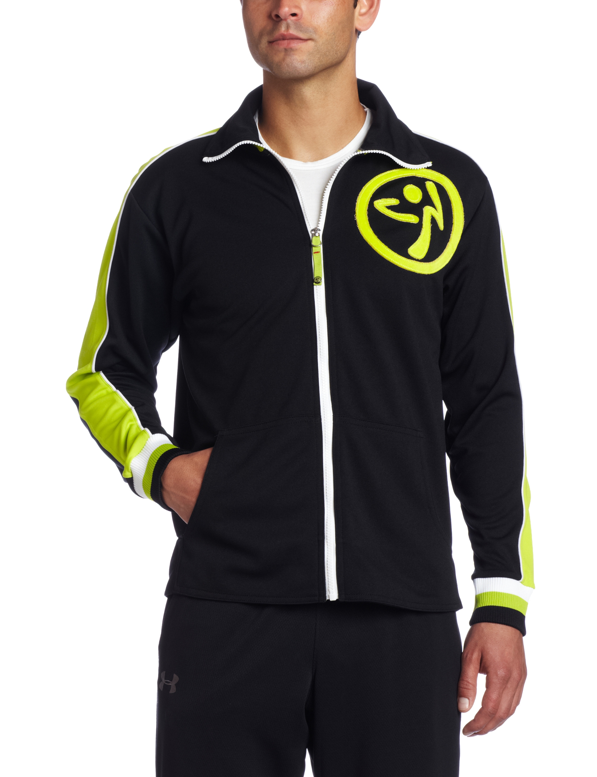 Buy Zumba Fitness LLC Men's Zumba Team Track Jacket, X-Large