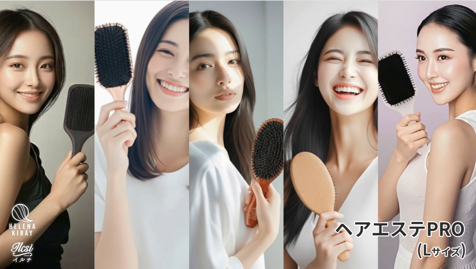 Amazon | HELENA KIRAY ヘアブラシ パドルブラシ ブラシ 【こだわりの