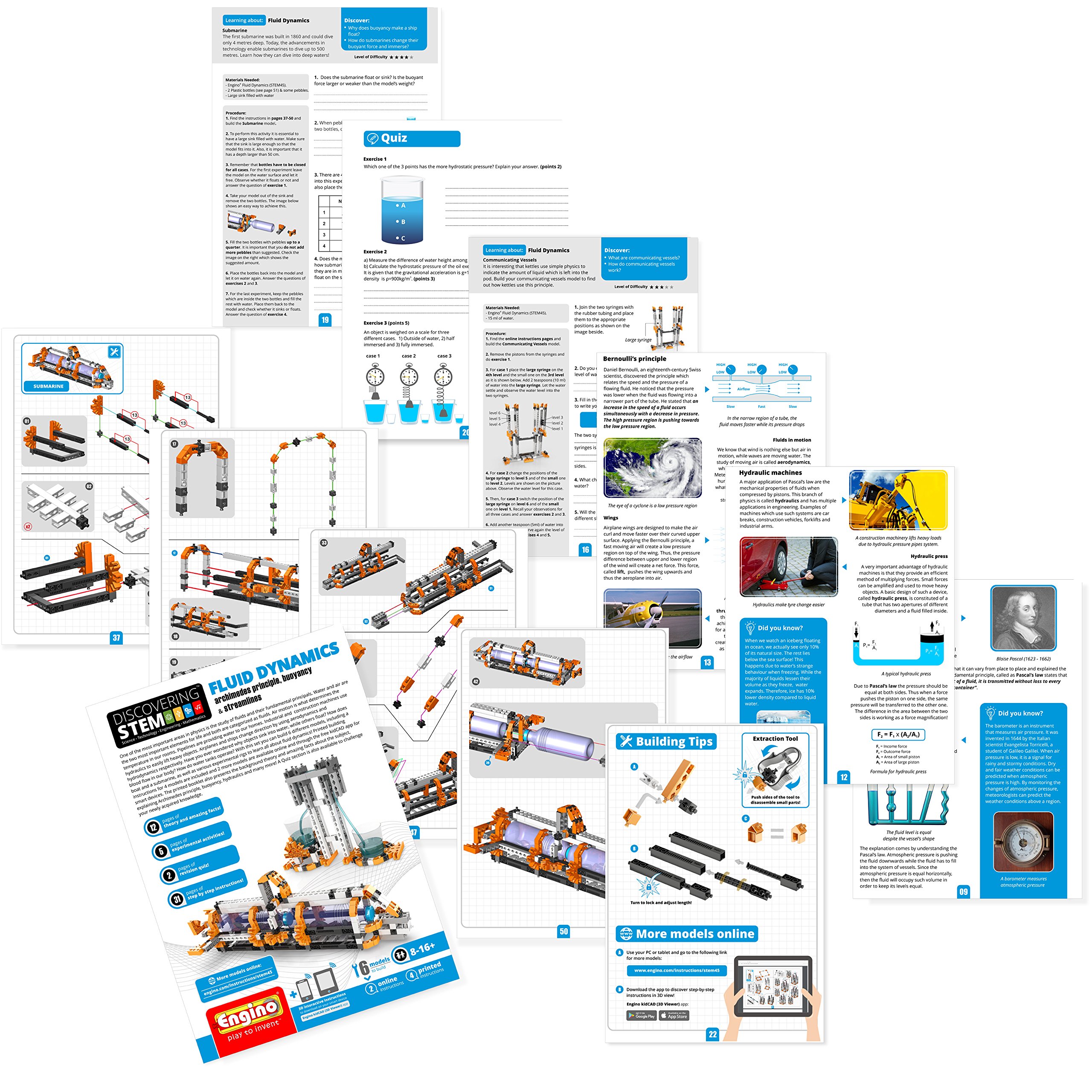 Buy Engino Discovering STEM Fluid Dynamics Working Models