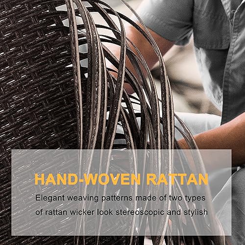 Miniatura 8 de Nuu Garden - Mesa de fuego de propano de 43 pulgadas, mesa de fuego de 50,000 BTU con tapa, cubierta y cuentas de vidrio, hoguera rectangular para