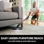 Aspirateur à balai sans fil Shark IZ362H Anti-Allergène léger avec brosse auto-nettoyante, PowerFins, portable amovible, outil multi-surface pour animaux, 40 min d'autonomie, Rouge - Édition Amazon