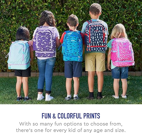 Miniatura 6 de Bentgo Juego de mochila 2 en 1 y lonchera aislada con estampado para niños (tiburón)