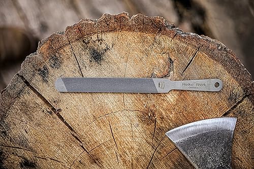 Miniatura 8 de 1844 Helko Werk Germany Archivo de afilado de hacha de doble cara - Afilador de hachas Archivo de metal de corte único y transversal (Heavy File)